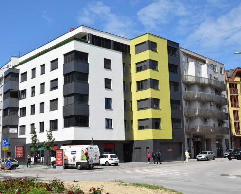 Residential-business building, Nova cesta, Zagreb